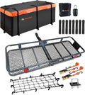 Roof Rack Universal Roof Basket 51" X 36" X 5" + Waterproof Bag