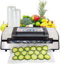 Nesco Deluxe Food VS-12 Vacuum Sealer, 130 Watts, Kit Bags & Viewing Lid