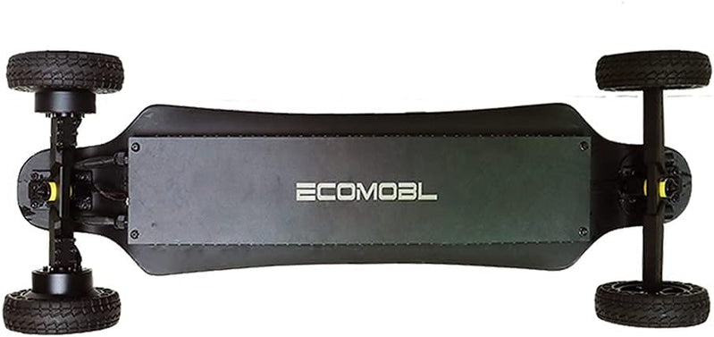 Electric Skateboard 4000 Watts | 12S3P | 35 mph | 22 Mile Range | 6" Wheels | Cool Lights |
