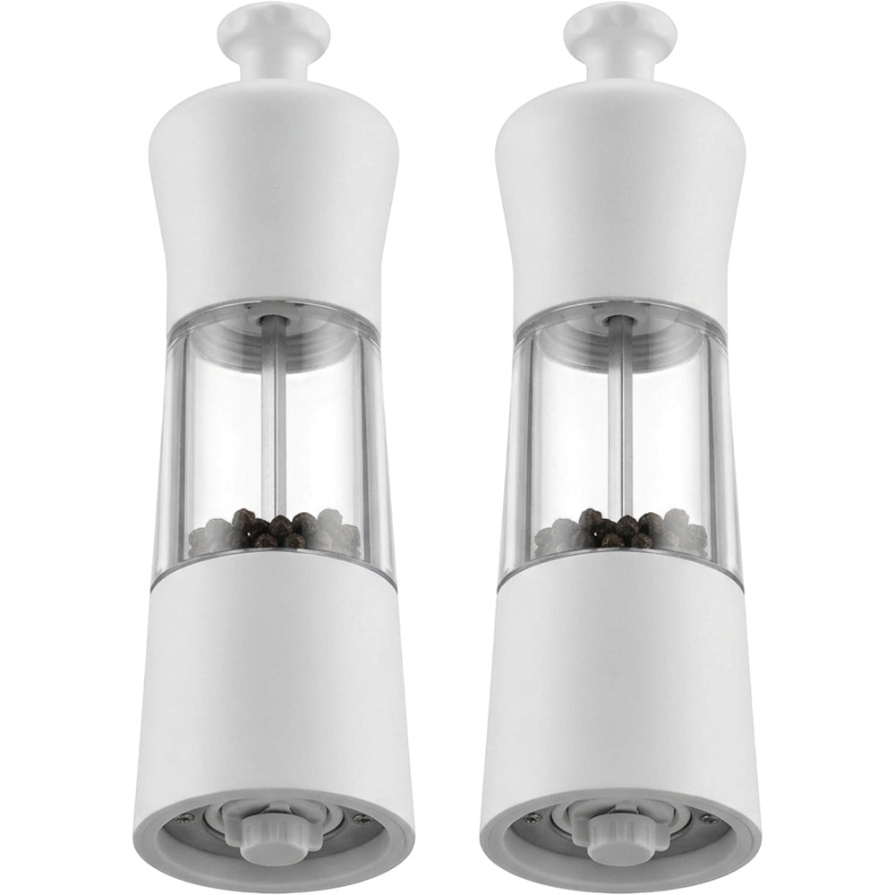Ympxg Manual Ceramic Core Spice Grinder Set White 8 in