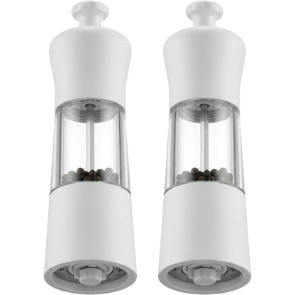 Ympxg Manual Ceramic Core Spice Grinder Set White 8 in