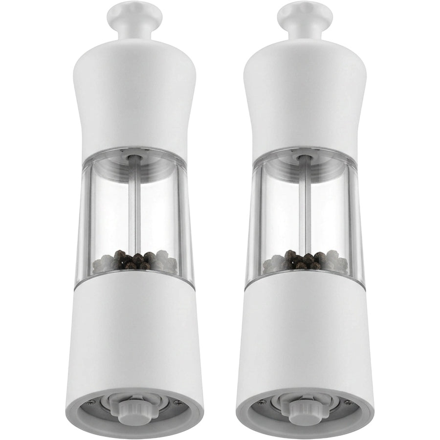 Ympxg Manual Ceramic Core Spice Grinder Set White 8 in