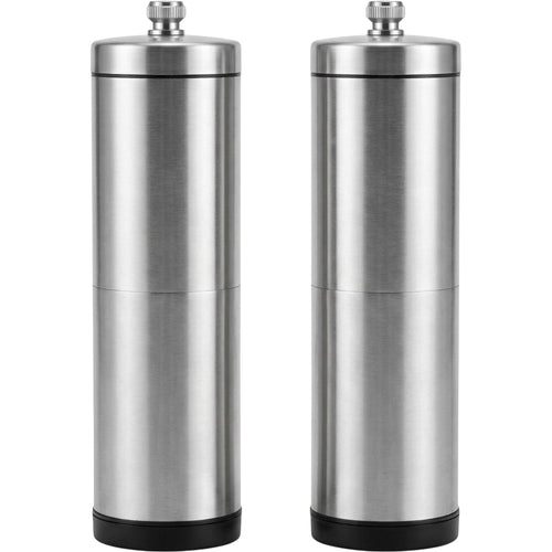 Ympxg Steelcrest Manual Salt Pepper Grinder Set 8.2 in Brushed Pair - Product view